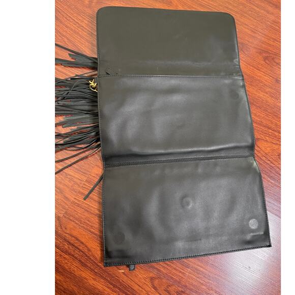 Zac Posen 2014 Fall Collection Leather Clutch Bag. - Picture 6 of 9